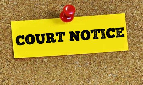 Court Notice